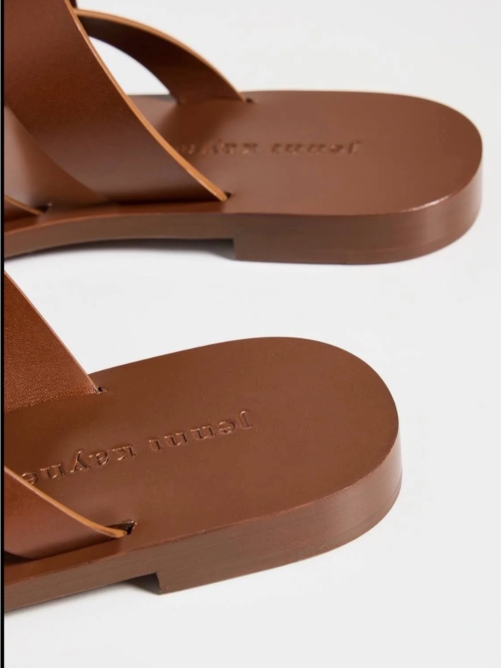 🆕Jenni Kayne Scarlett Leather Sandals in Saddle size 40 - Picture 6 of 9